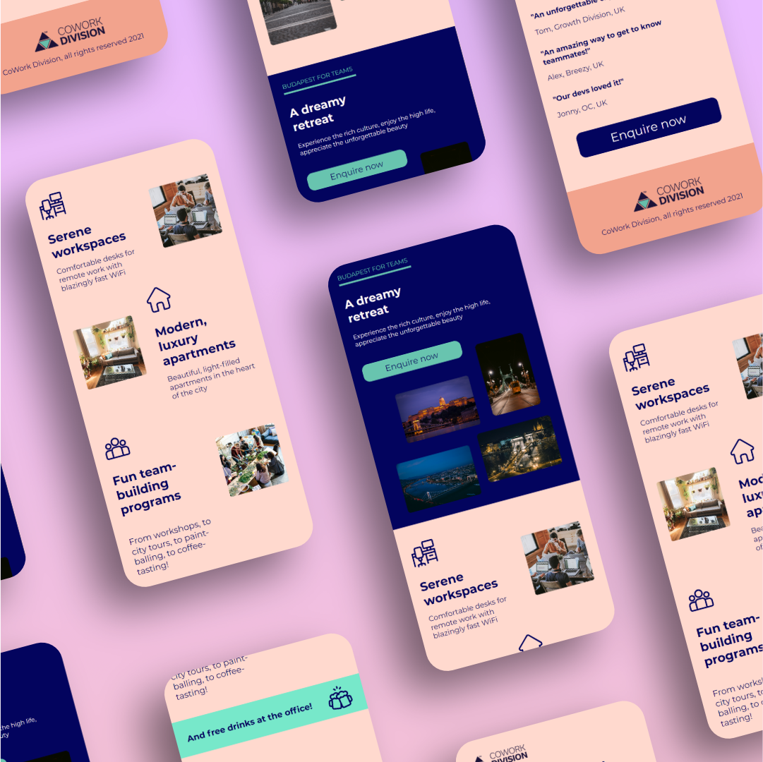 Mobile experience design